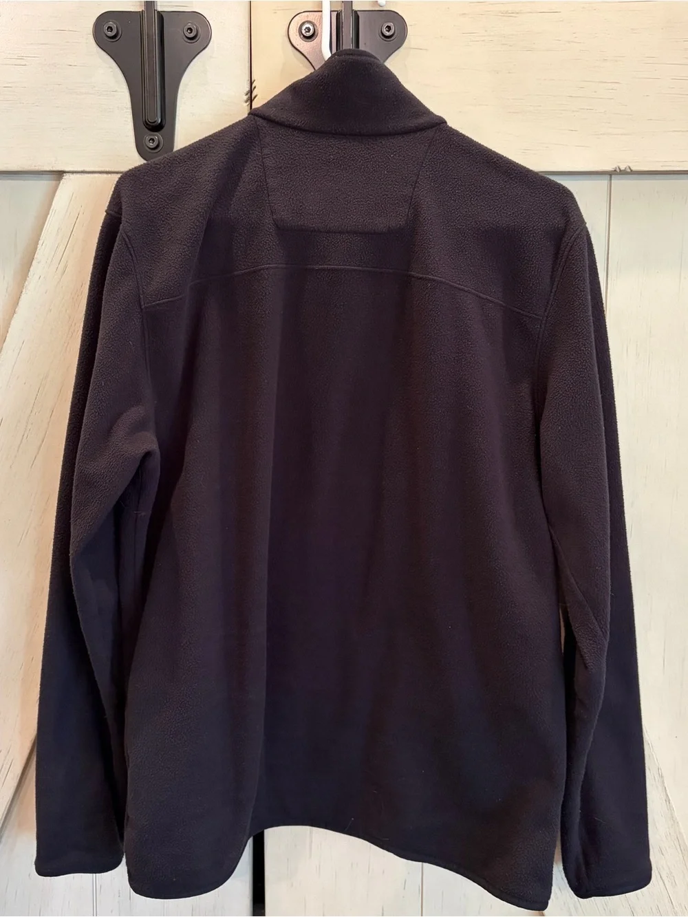 The North Face Black Lightweight Full-Zip Fleece Jacket Size Large